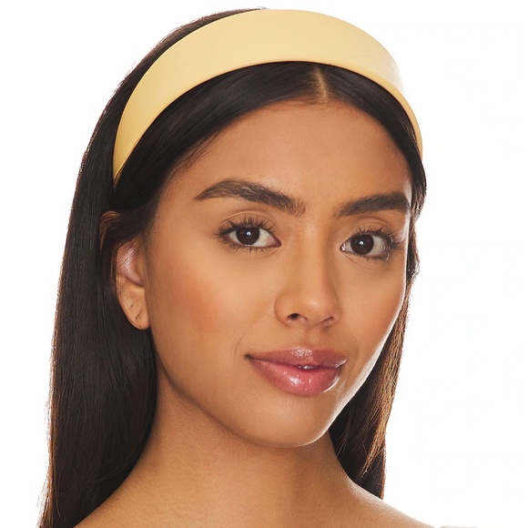 LELE SADOUGHI Camel Faux Leather Cher Headband main image 6